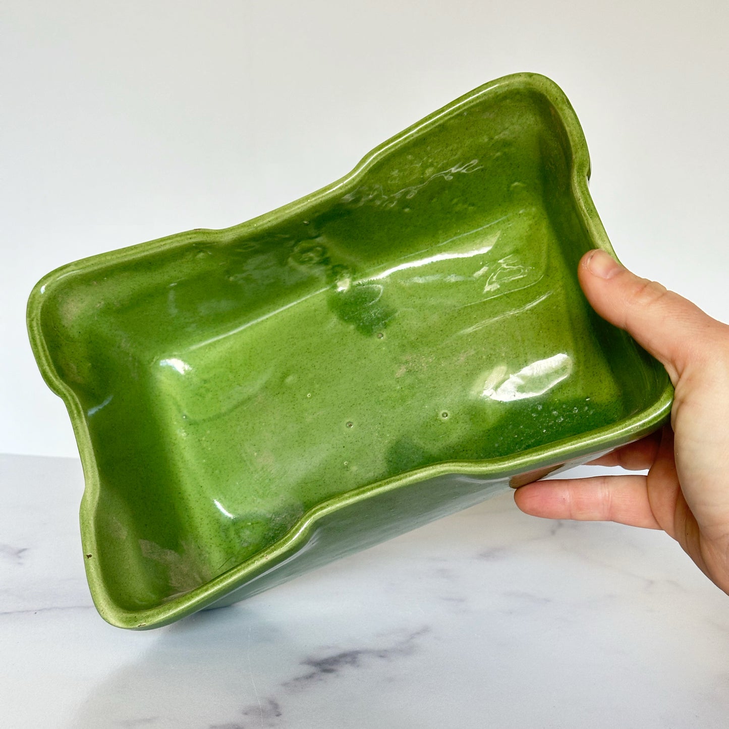 Vintage Green Planter